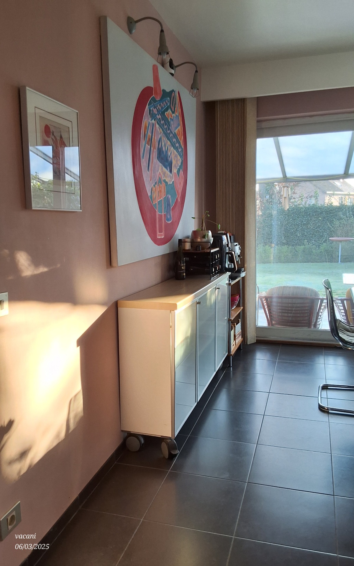 Doorgang van living naar de keuken